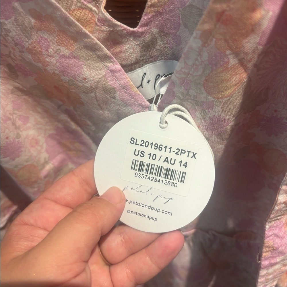 Petal‎ & Pup Eranda Pink Floral Dress NWT - Picture 2 of 4
